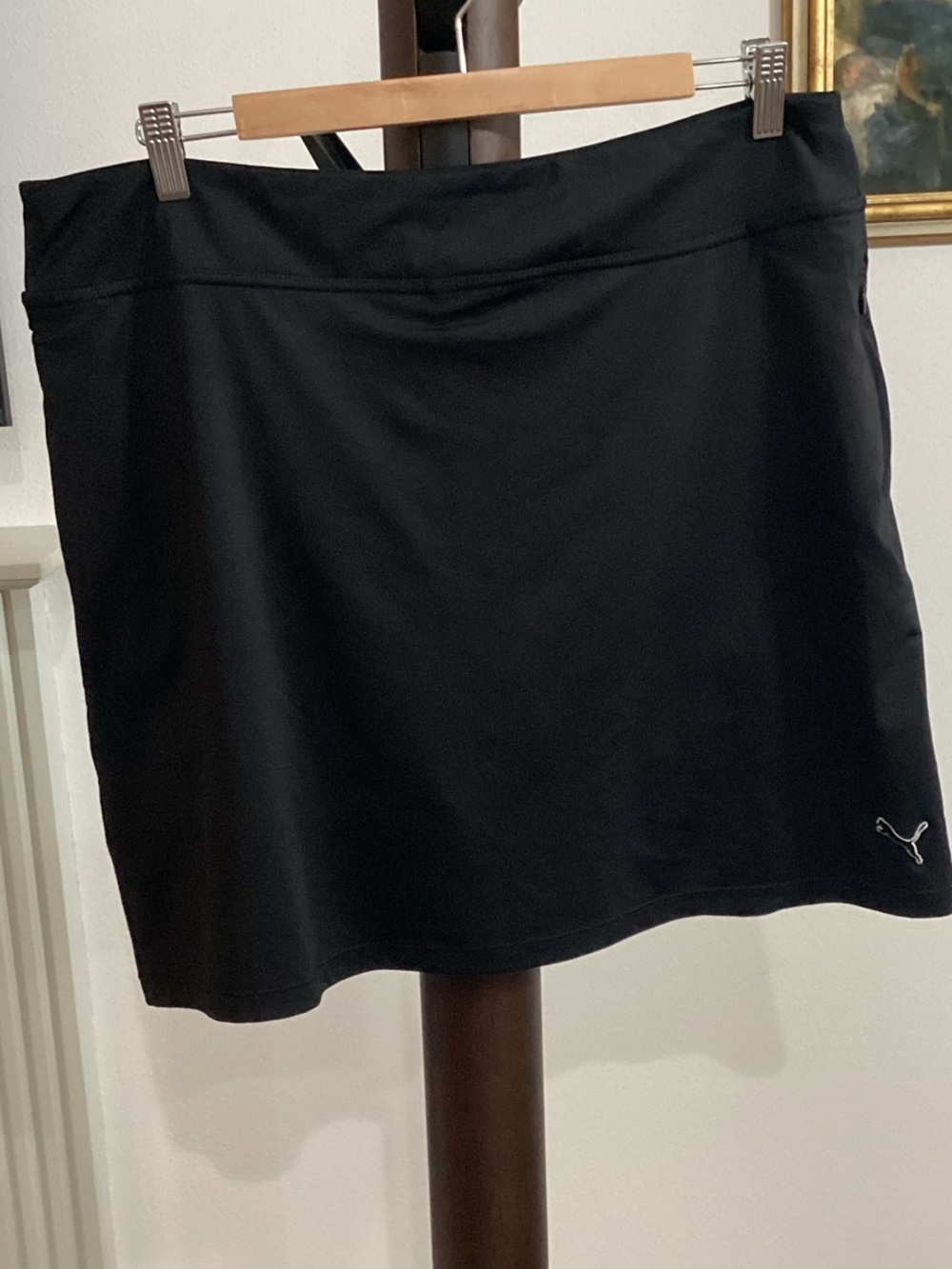 Puma Black Mini Athletic Skirt